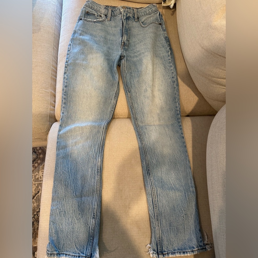 Abercrombie & Fitch Women’s Skinny High Rise Denim Jeans